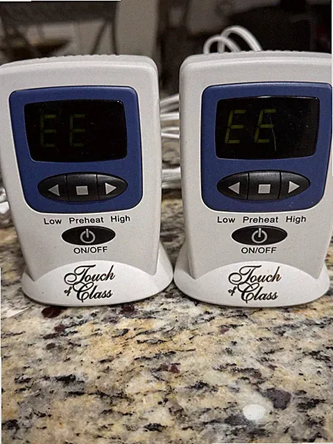 Touch of Class Electric Blanket Controller BST-CONT-09-DB 2 Prong Lot Of 2
