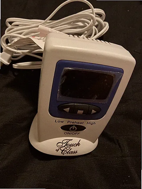 Touch of Class Electric Heated Mattress Pad Controller BST-CONT-09-DB-MP E235186