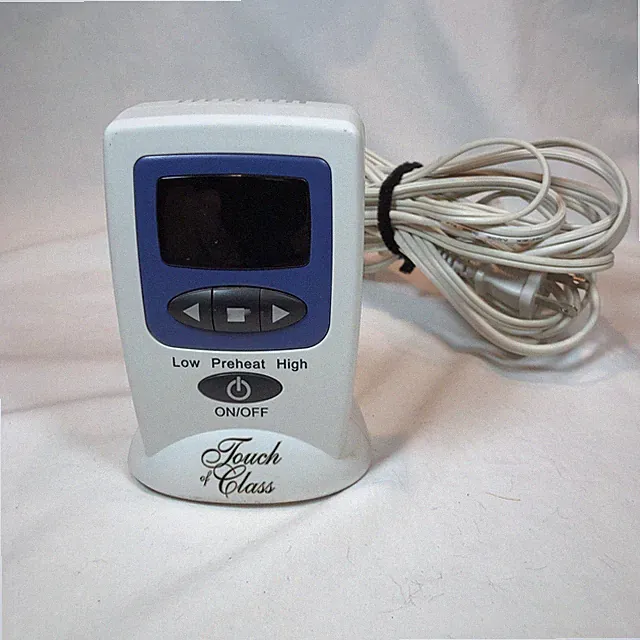 Touch of Class Mattress Pad Heat Controller BST-CONT-08-DB-MP - 2 Prong Plug
