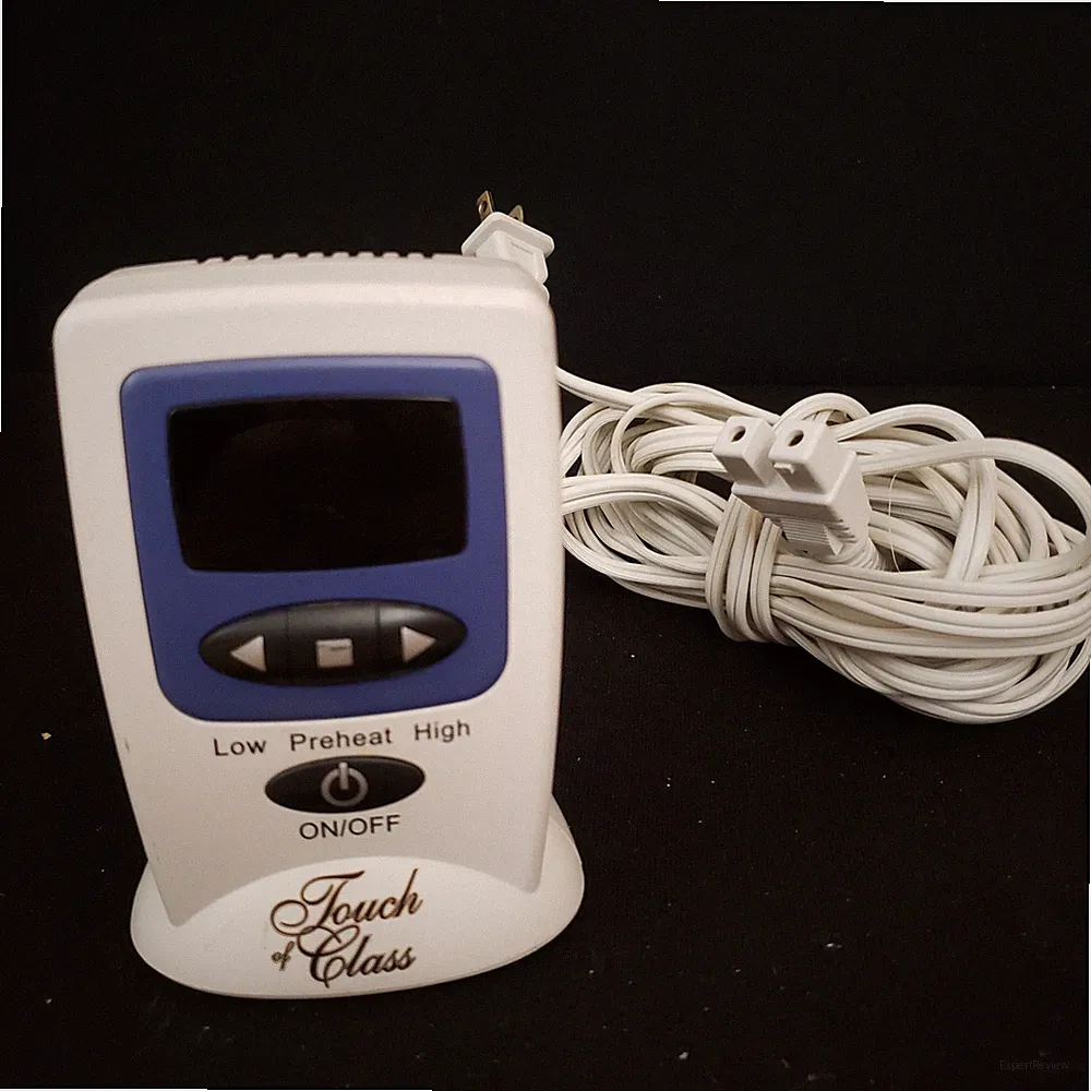 Touch of Class Mattress Pad Heat Controller E235186 BST-CONT-08-DB-MP 2 Prong
